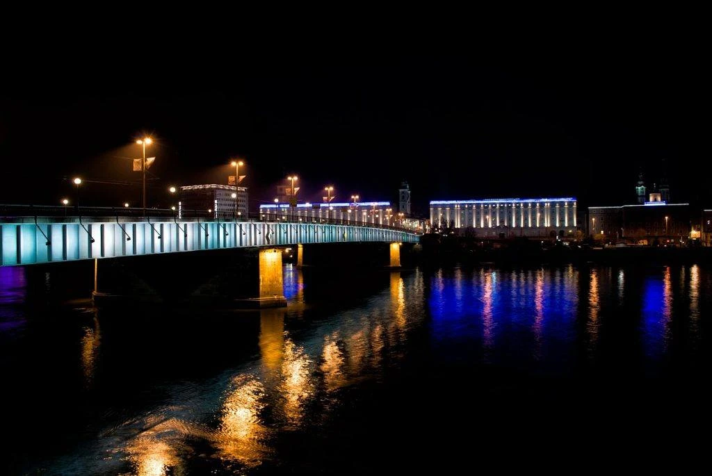 Linz bei Nacht
