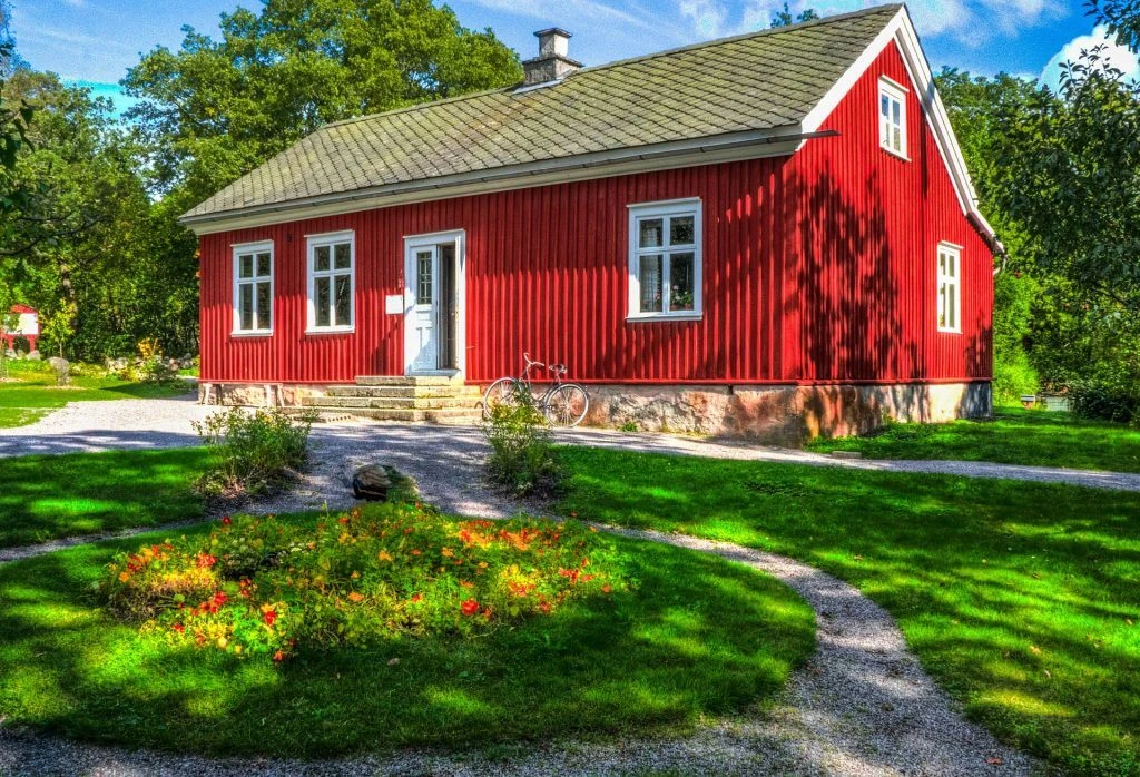 Umzug nach Schweden - typisches, schwedisches Haus