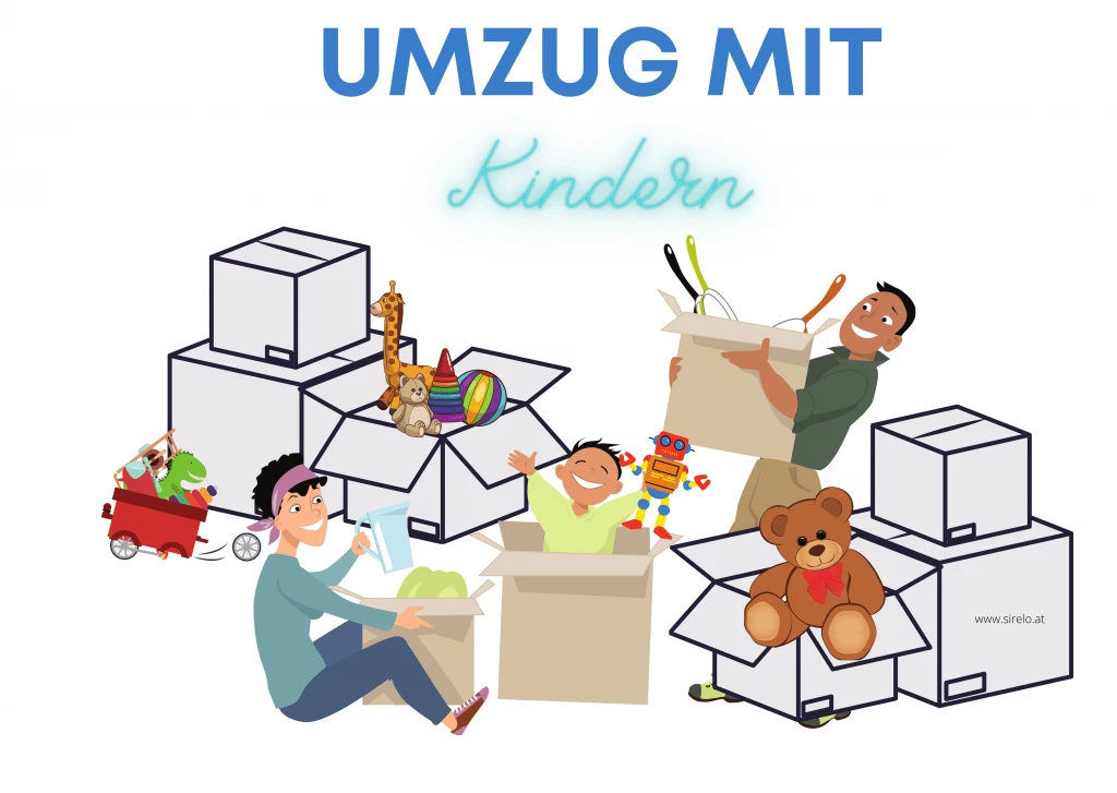 Umzug mit Kindern 
