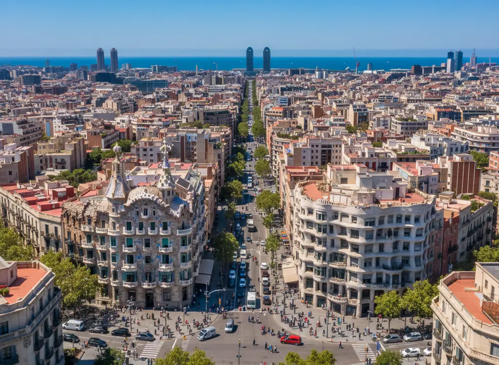 Ein Umzug von Graz nach Barcelona bietet mehr Sonne und einen Blick auf das Mittelmeer.